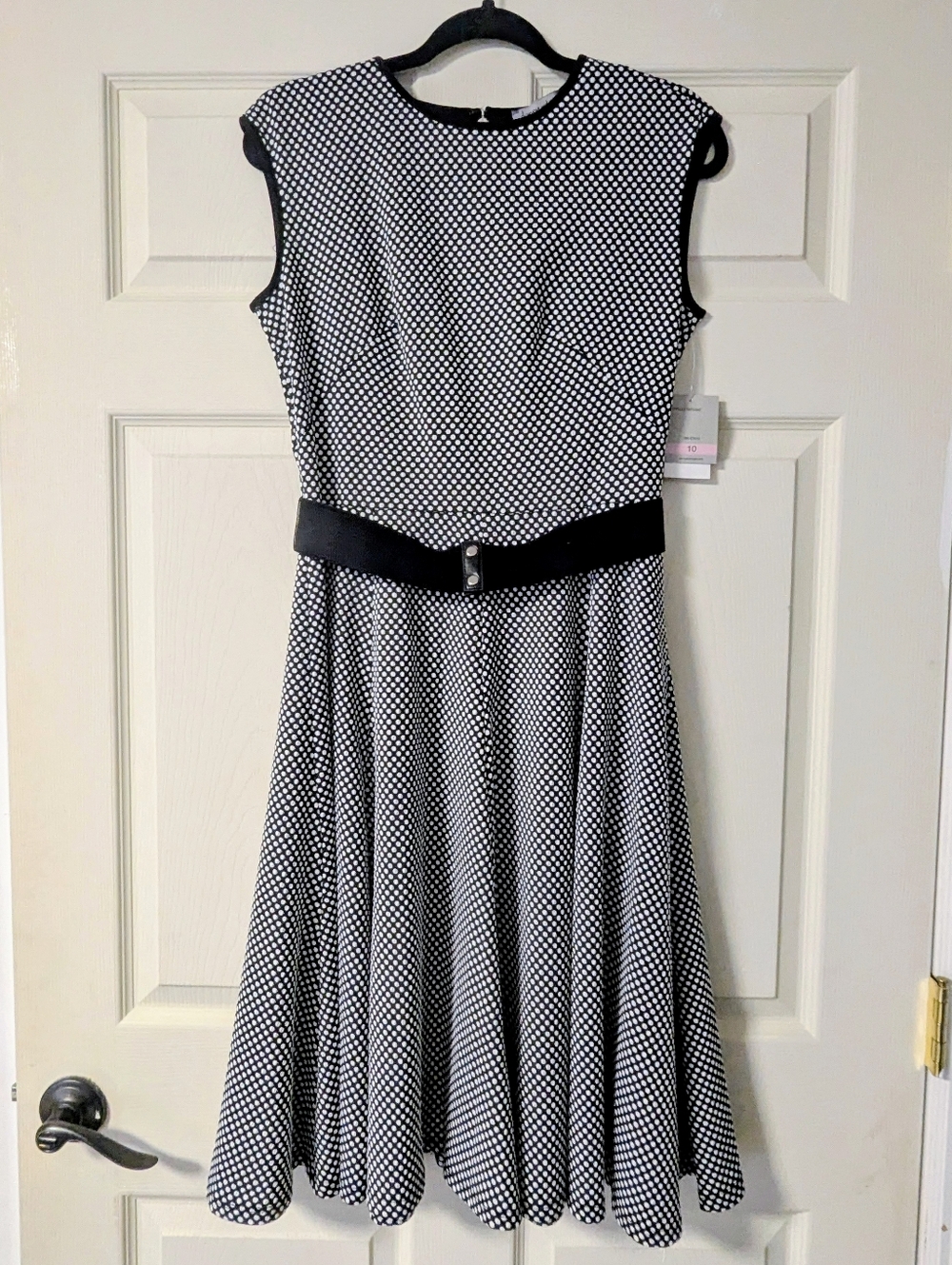 NWT! Fit and Flare Retro Polka Dot Swing Twirl Skater Rockabilly Mod 50s 60s